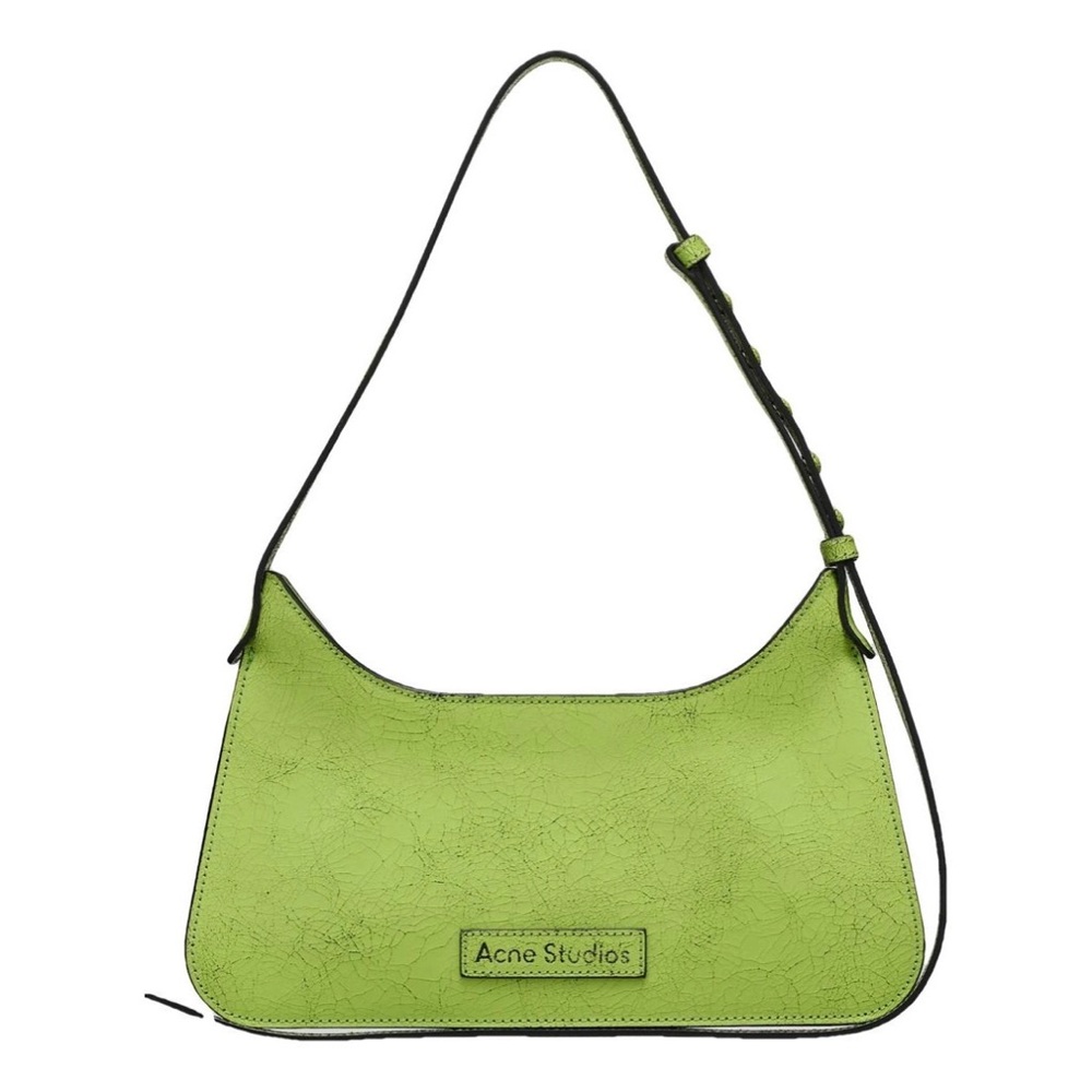 Acne Studios Lime Green Shoulder Bag